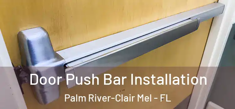 Door Push Bar Installation Palm River-Clair Mel - FL